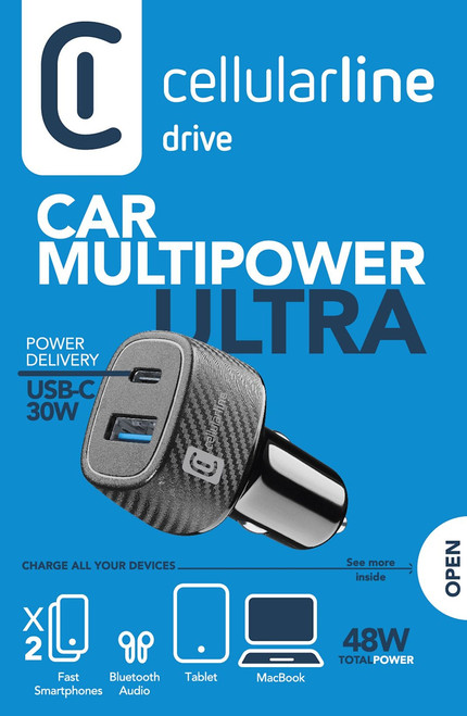 Trony CELLULARLINE - CAR MULTIPOWER ULTRA