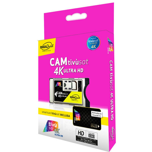 Trony DIGIQUEST - CAM TIVÙSAT 4K UHD