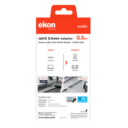 Trony EKON - ECAJACK2RCA05MF