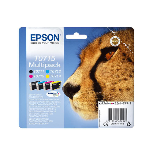 Trony EPSON - T071 GHEPARDO MULTIPACK 4COLORI T0715