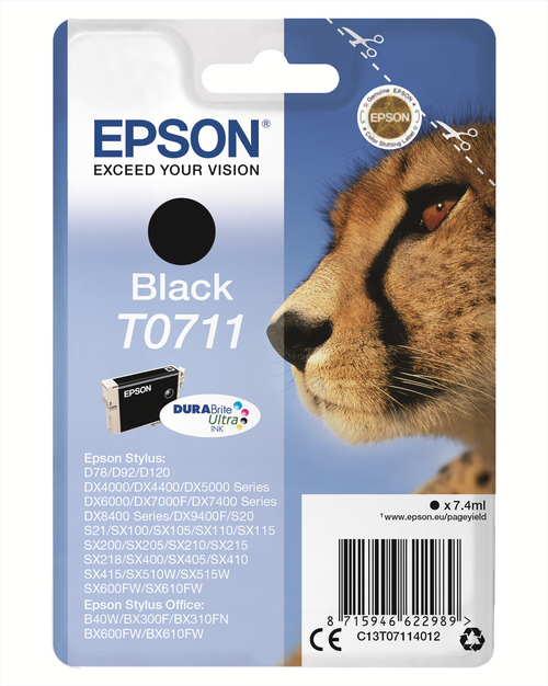 Trony EPSON - T071 GHEPARDO NERO T0711