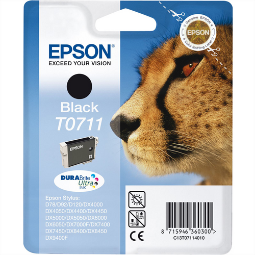 Trony EPSON - T071 GHEPARDO NERO T0711