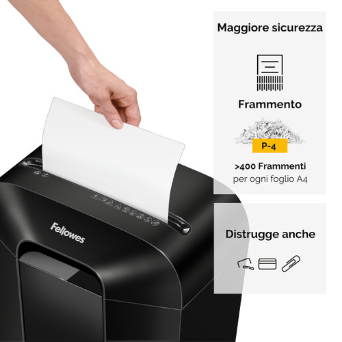 Trony FELLOWES - DISTRUGGIDOCUMENTI LX50