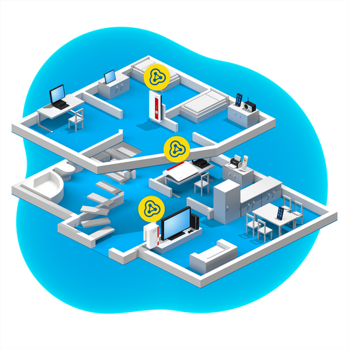 Trony FRITZ - POWERLINE 1260E SET