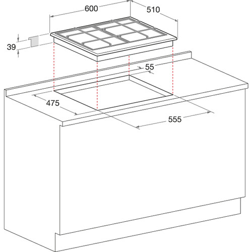 Trony HOTPOINT ARISTON - PCN 642 IX/HAR
