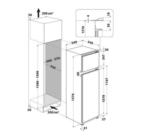 Trony HOTPOINT ARISTON - T 16 A2 D/HA 2
