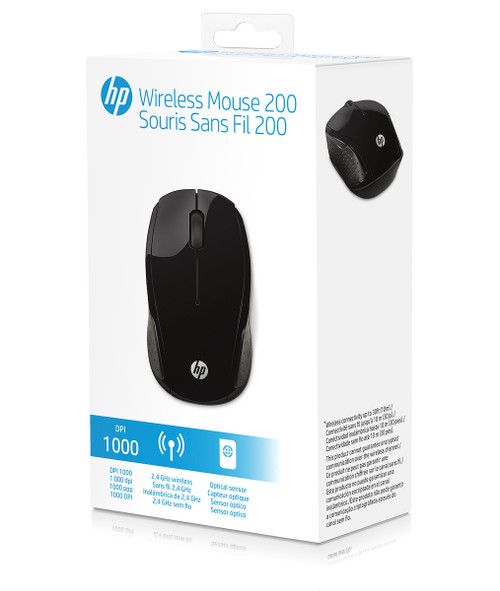 Trony HP - HP 200 Mouse Wireless Nero