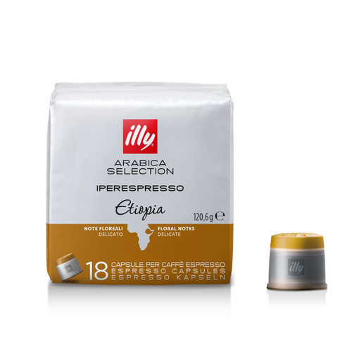Trony ILLY - 18 CAPSULE CAFFÈ IPERESPRESSO ETIOPIA