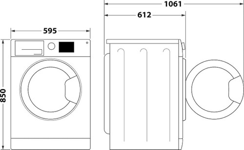 Trony INDESIT - BWA 81496X WV IT