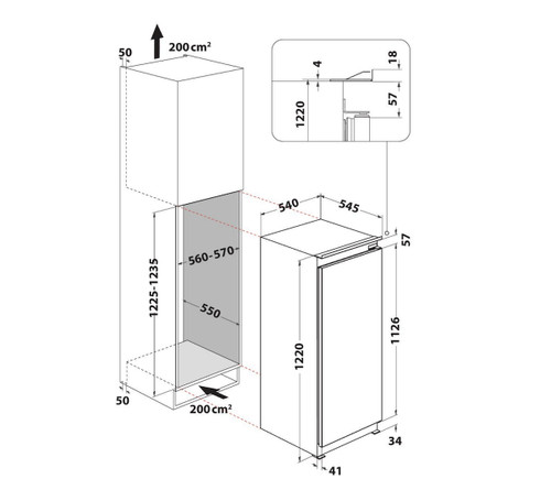 Trony INDESIT - SZ 12 A2D/I 2