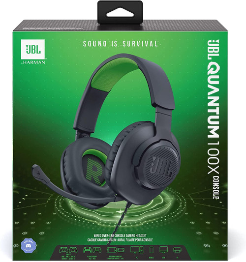 Trony JBL - QUANTUM 100X BLACK GREEN