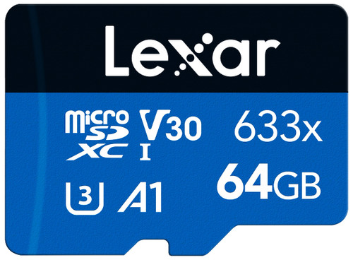 Trony LEXAR - MICROSDXC 633X 64GB NO ADAT
