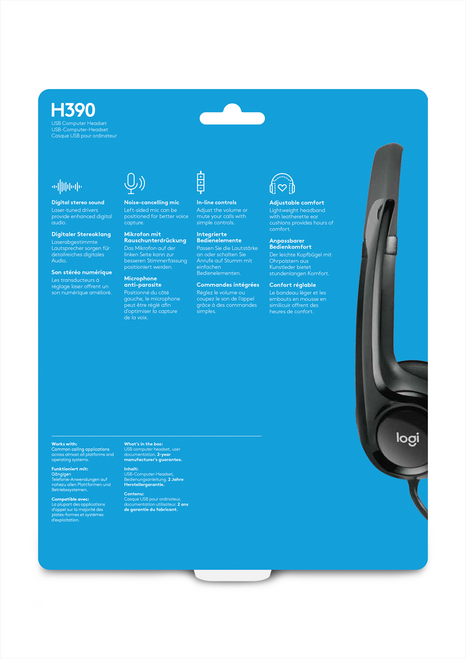 Trony LOGITECH - H390 USB