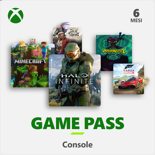 Trony MICROSOFT - MICROSOFT XBOX GAME PASS 6 MESI