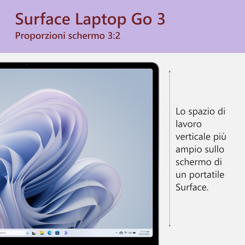 Trony MICROSOFT - SURFACE LAPTOP GO 3 16/256 GB