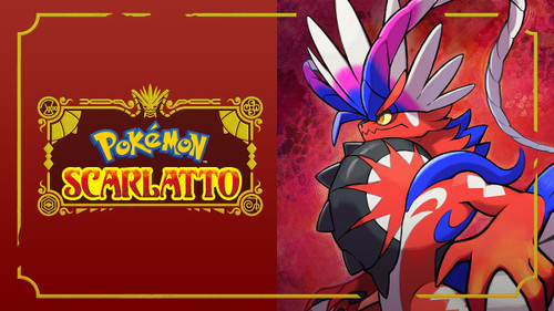 Trony NINTENDO - POKÉMON SCARLATTO