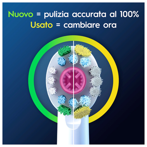 Trony ORAL-B - TESTINE PRO 3D WHITE. 3 TESTINE
