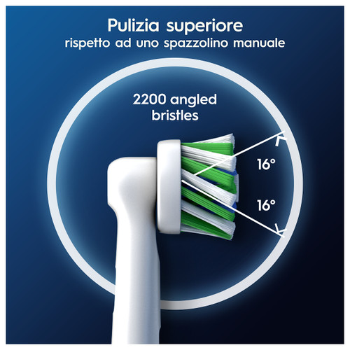 Trony ORAL-B - TESTINE PRO CROSS ACTION 3 TESTINE