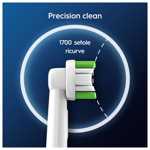 Trony ORAL-B - TESTINE PRO PRECISION CLEAN 6 TESTINE