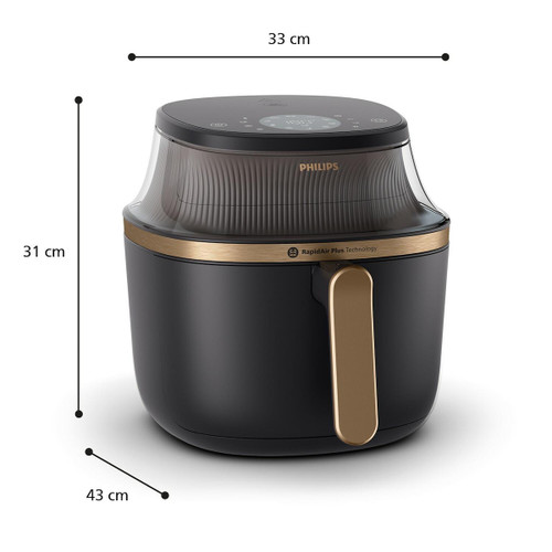 Trony PHILIPS - AIRFRYER SERIE 3000 DA 6.2L NA332/00