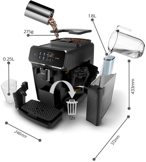 Trony PHILIPS - SERIES 2200 LATTEGO EP2230/10