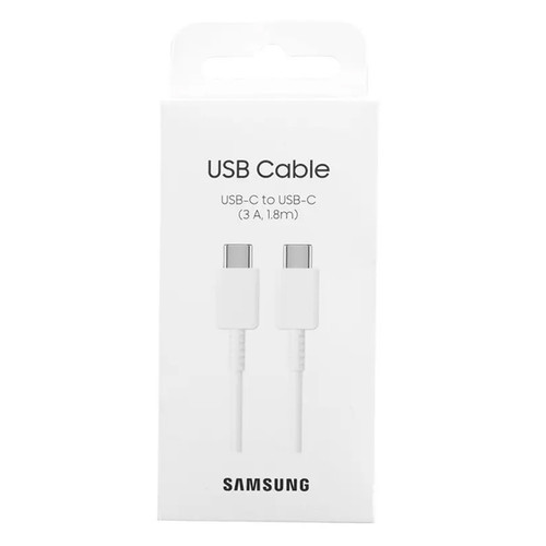 Trony SAMSUNG - CABLE TYPE-C TO C 3A WHITE 1.8MT