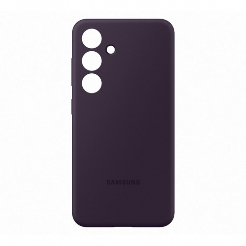 Trony SAMSUNG - CUSTODIA S24 SILICONE DARK VIOLET