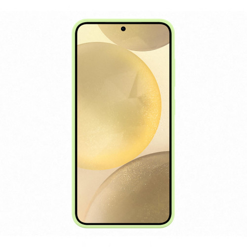 Trony SAMSUNG - CUSTODIA S24 SILICONE LIGHT GREEN