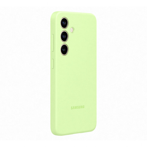 Trony SAMSUNG - CUSTODIA S24 SILICONE LIGHT GREEN