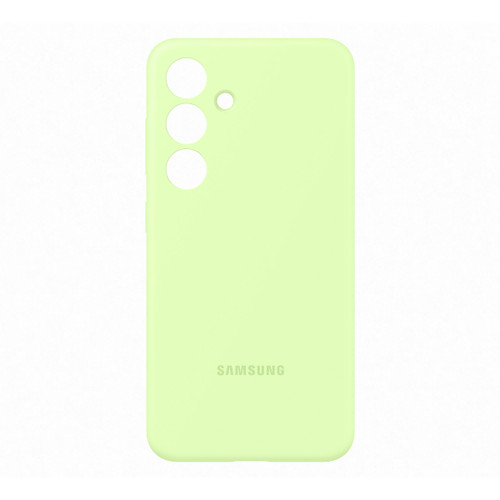 Trony SAMSUNG - CUSTODIA S24 SILICONE LIGHT GREEN