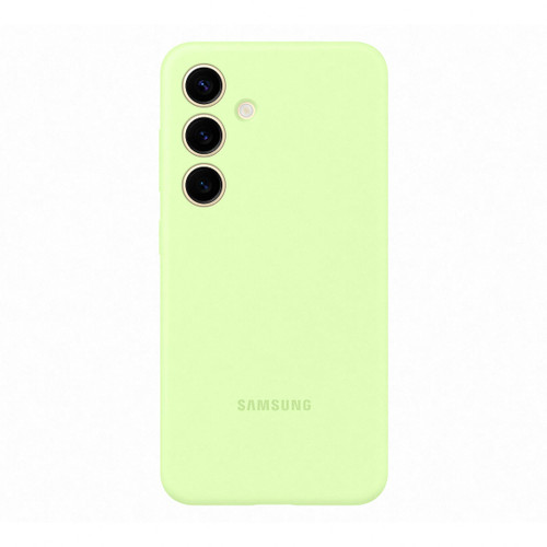 Trony SAMSUNG - CUSTODIA S24 SILICONE LIGHT GREEN