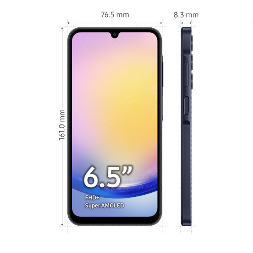 Trony SAMSUNG - Galaxy A25 5G 6+128GB Blue Black