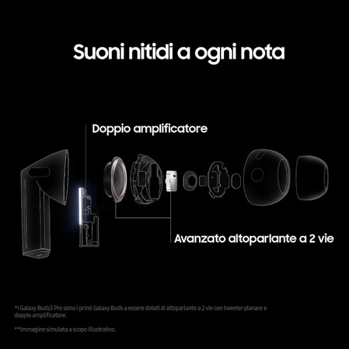 Trony SAMSUNG - GALAXY BUDS3 PRO SILVER