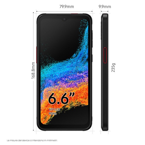 Trony SAMSUNG - Galaxy XCover6 Pro 6+128GB Black