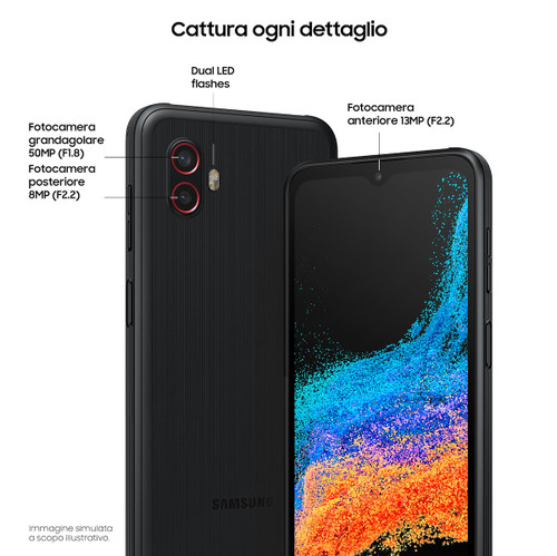 Trony SAMSUNG - Galaxy XCover6 Pro 6+128GB Black