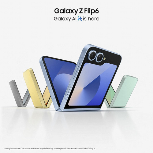 Trony SAMSUNG - Galaxy Z Flip6 12+256GB Blue