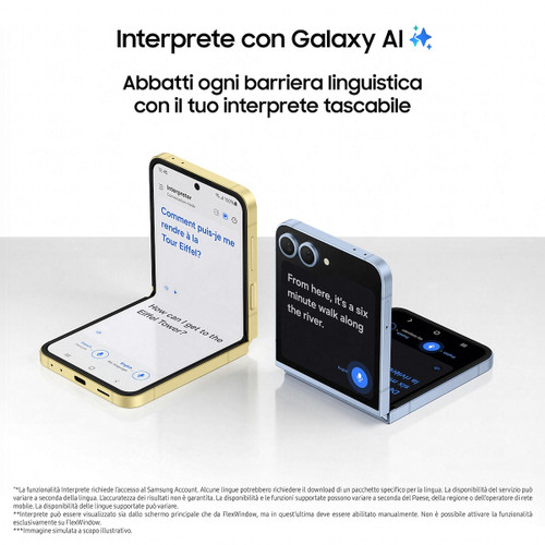 Trony SAMSUNG - Galaxy Z Flip6 12+256GB Blue