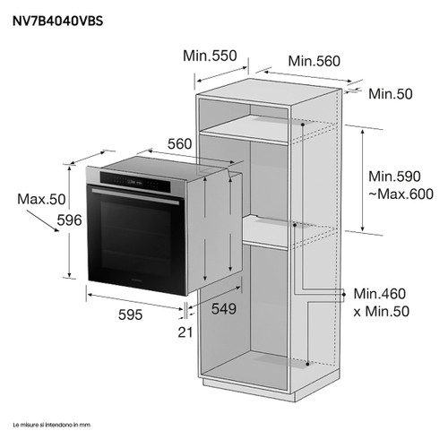 Trony SAMSUNG - NV7B4040VBS/U5