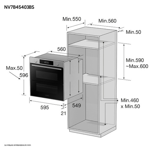 Trony SAMSUNG - NV7B45403BS/U5