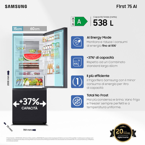 Trony SAMSUNG - RB53DG706AB1EF F1RST75 AI
