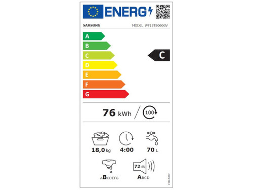 Trony SAMSUNG - WF18T8000GV