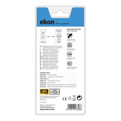 Trony SBS - ECITHDMI18FLAT