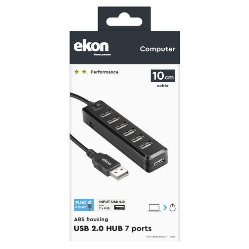 Trony SBS - ECITHUB20USB7IN1OUT
