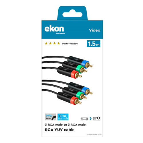 Trony SBS - ECV3RCAYUV15MM