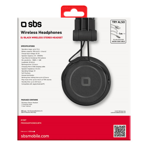 Trony SBS - PROHEADPHONEDJBTK