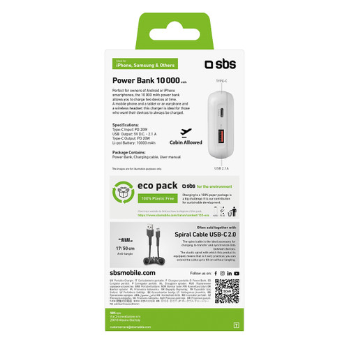 Trony SBS - TEBB10000PD20RUW