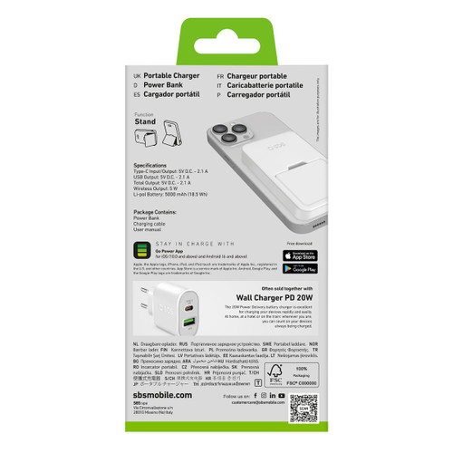 Trony SBS - TEBB5000MAGSTANDW