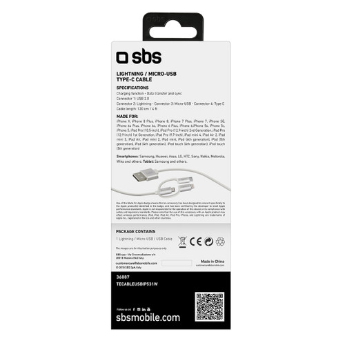 Trony SBS - TECABLEUSBIP531W