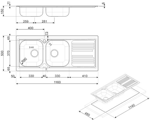 Trony SMEG - LYP116D