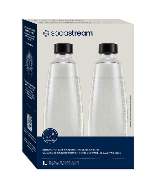 Trony SODASTREAM - BIPACK BOTT. VETRO DUO 1 L
